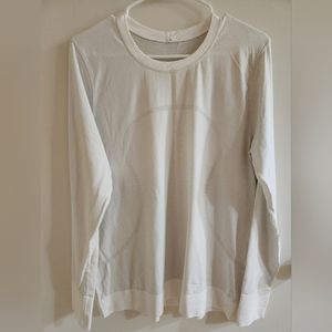 Lululemon Swiftly Relaxed Fit Long Sleeve Shirt - White